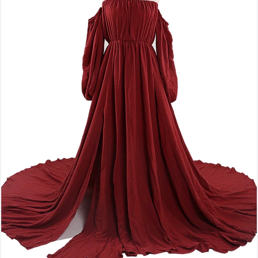 NWT Yewen Rust Maxi Dress